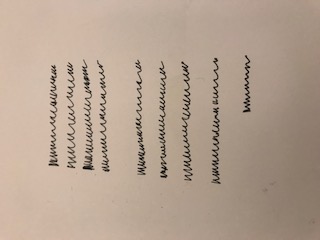 poem in child's handwriting